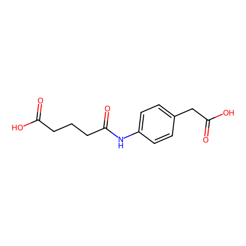 5-[4-(羧甲基)苯胺基]-5-氧代戊酸 structure