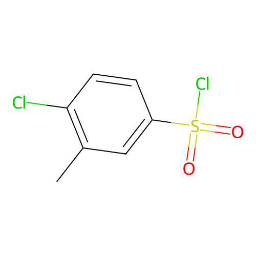 4-氯-3-甲基苯-1-磺酰氯 structure