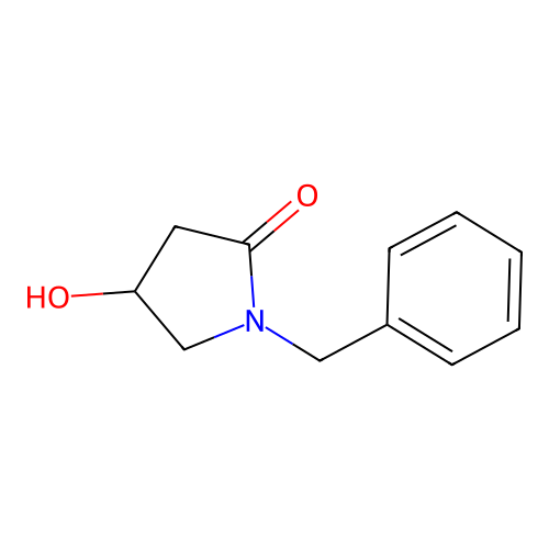 1-Benzyl-4-hydroxypyrrolidin-2-one structure