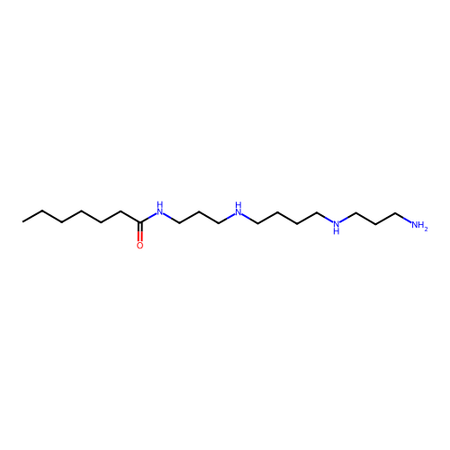 Heptanamide, N-[3-[[4-[(3-aminopropyl)amino]butyl]amino]propyl]- structure