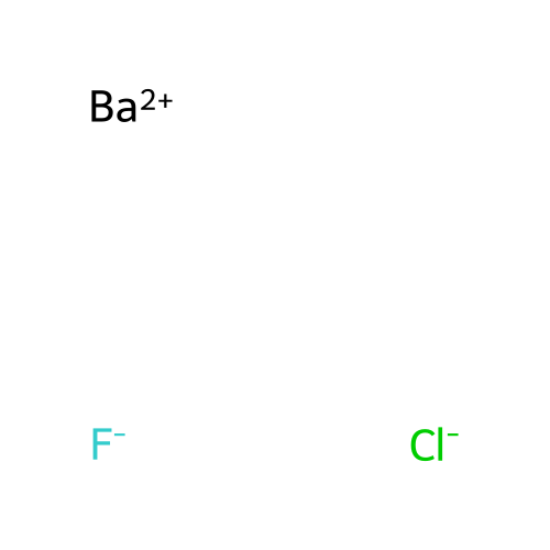 氟氯化钡 structure