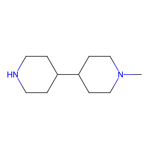 1-Methyl-4,4'-bipiperidine structure