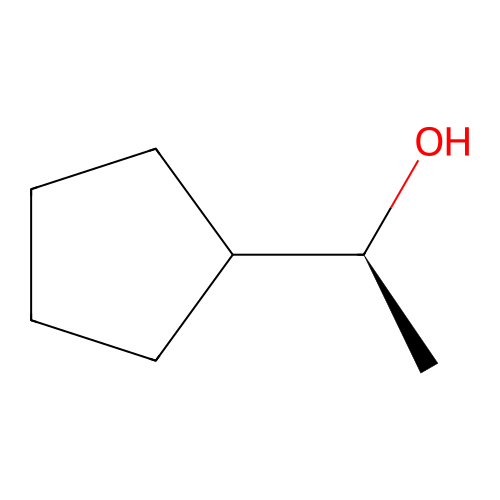 (1S)-1-cyclopentylethan-1-ol structure