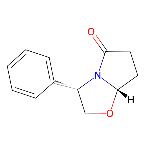 3-Phenyltetrahydropyrrolo[2,1-b][1,3]oxazol-5(6H)-one structure