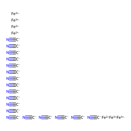 普鲁士蓝 structure