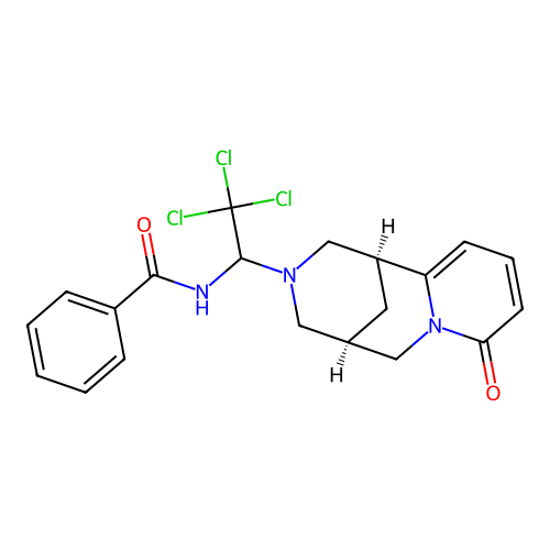 C20H20Cl3N3O2 structure