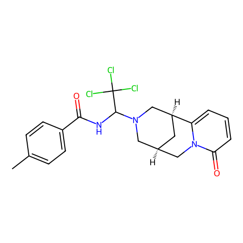 C21H22Cl3N3O2 structure
