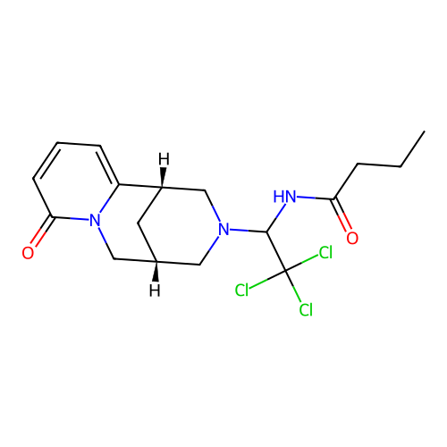 C17H22Cl3N3O2 structure