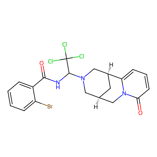 C20H19BrCl3N3O2 structure