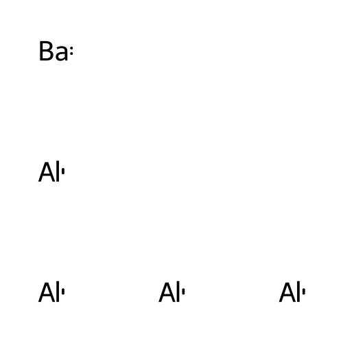 Aluminum, compd. with barium (4:1) structure