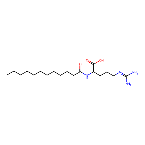 Lauroyl D-Arginate structure