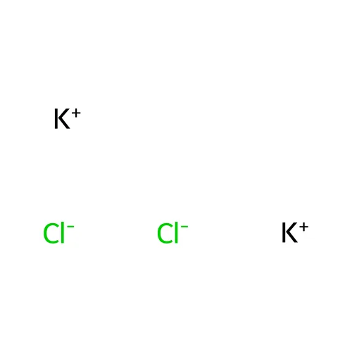 二钾二氯化物 structure