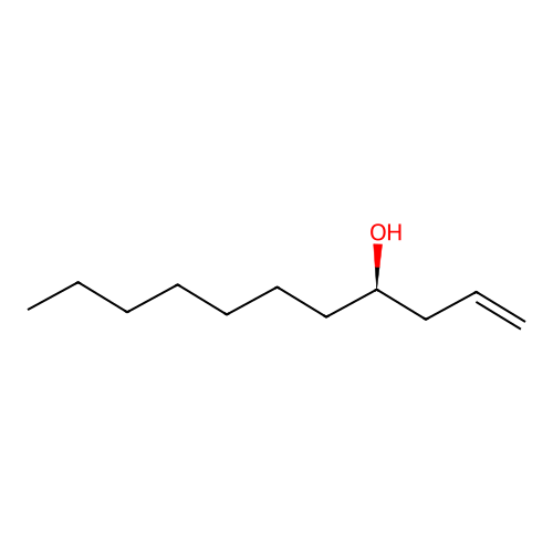 (4R)-undec-1-en-4-ol structure