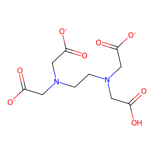 N-(Carboxymethyl)-N,N',N'-tris(carboxylatomethyl)ethylenediamine structure