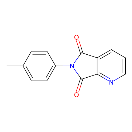 6-(4-methylphenyl)-5H-pyrrolo[3,4-b]pyridine-5,7(6H)-dione structure
