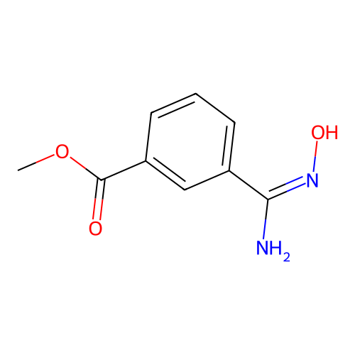 methyl 3-[(E)-amino(hydroxyimino)methyl]benzoate structure