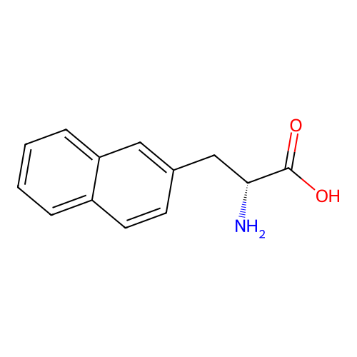 D-3-(2-Naphthyl)alanine structure