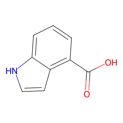 吲哚-4-甲酸 structure