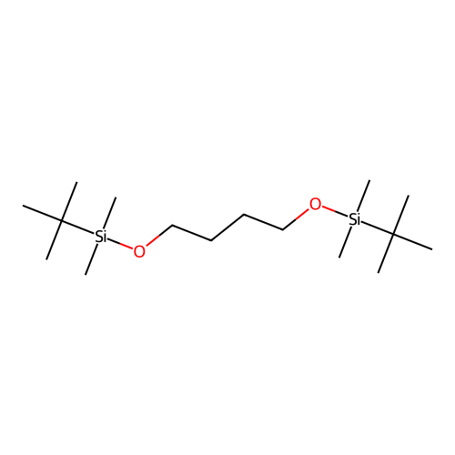 1,4-butanediol, tBDMS structure