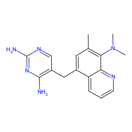 Baquiloprim structure