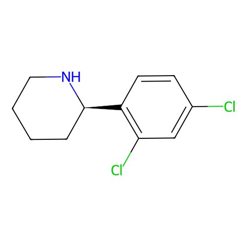 (R)-2-(2,4-Dichlorophenyl)piperidine structure
