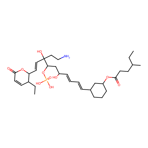 Phoslactomycin F structure