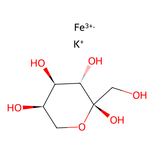 Fructosa ferrica [Spanish] structure