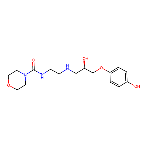Xamoterol structure