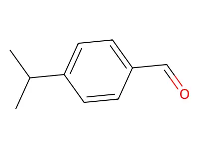 枯茗醛 structure