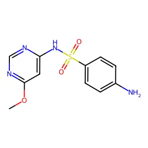 Sulfamonomethoxine structure