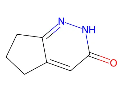 2H,3H,5H,6H,7H-cyclopenta[c]pyridazin-3-one structure