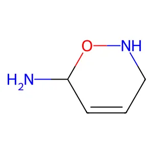 3,6-Dihydro-2H-1,2-oxazin-6-amine structure