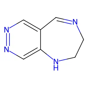 Pyridazino(4,5-e)-1,4-diazepine structure