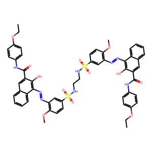 Pigment Red 164 structure