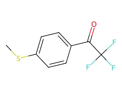 4'-Thiomethyl-2,2,2-trifluoroacetophenone structure