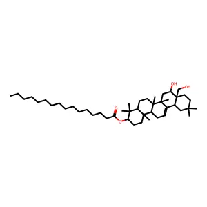 O-Palmityllongispinogenin structure