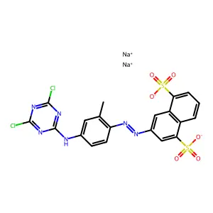 Procion Yellow structure