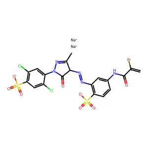 Lanasol Yellow 4G structure