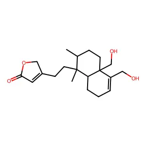 Paniculadiol structure