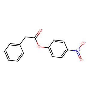 4-Nitrophenyl phenylacetate structure
