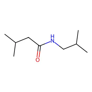 3-甲基-N-(2-甲基丙基)丁酰胺 structure