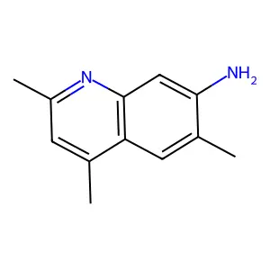 7-Amino-2,4,6-trimethylquinoline structure