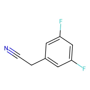 3,5-Difluorophenylacetonitrile structure