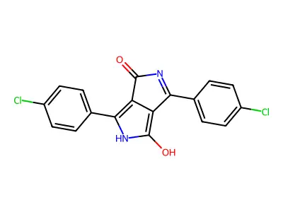 Pigment Red 254 structure