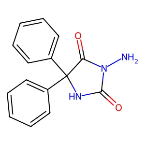 N-Aminodiphenylhydantoin structure