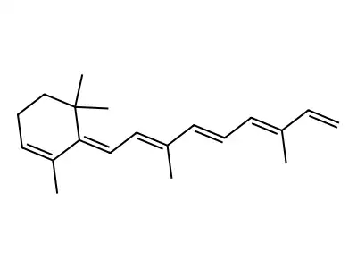 Anhydrovitamin A structure