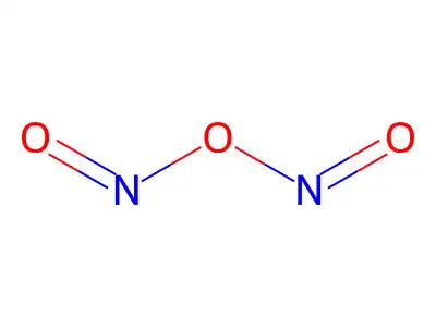 Nitrosyl nitrite ((NO)(NO2)) structure