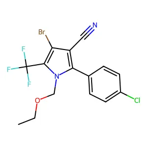 溴蟲腈 structure