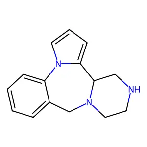 Isonoraptazepine structure