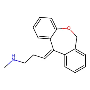 去甲多塞平 structure